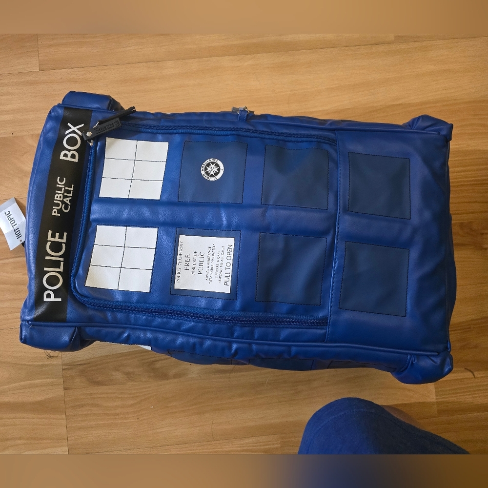 dr who tardis bag